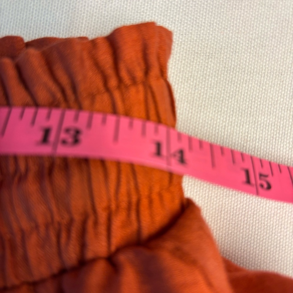 Scarlet Darkness Bohemian Fairycore Rust Renaissance Layered Scarf Maxi Skirt S - Picture 7 of 10